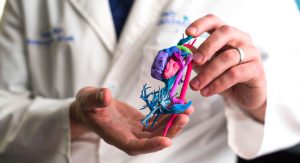 Modelo anatómico de un corazón. Imprimir en 3D en colores con HP Jet Fusion