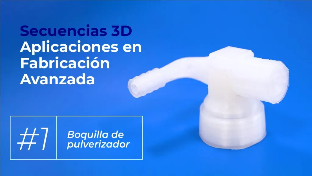 Boquilla de pulverizador 3D